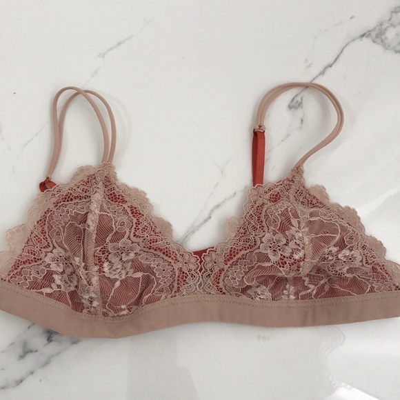 Nude lace bralette - Picture 1 of 4